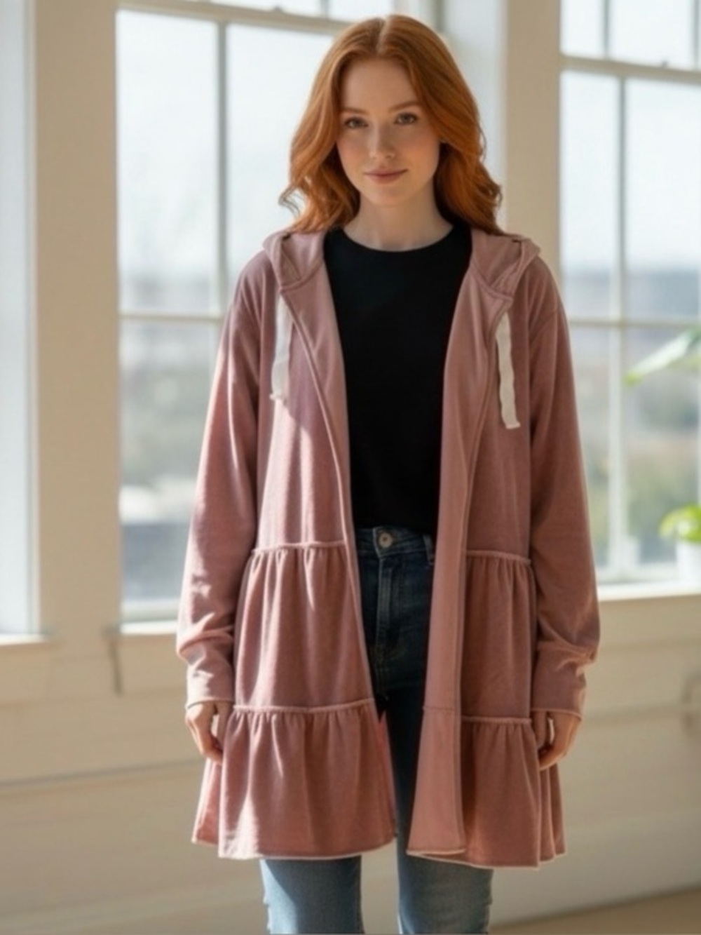 🫶🏻 Farmhouse Frocks Ombre Jacket